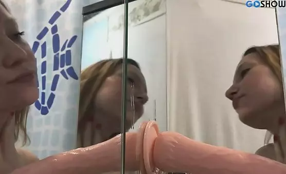 Erotic Shower Dildo Fanatic